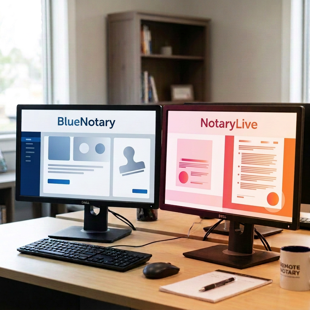 NotaryLive vs BlueNotary (2026): Pricing, Features and Best Fit